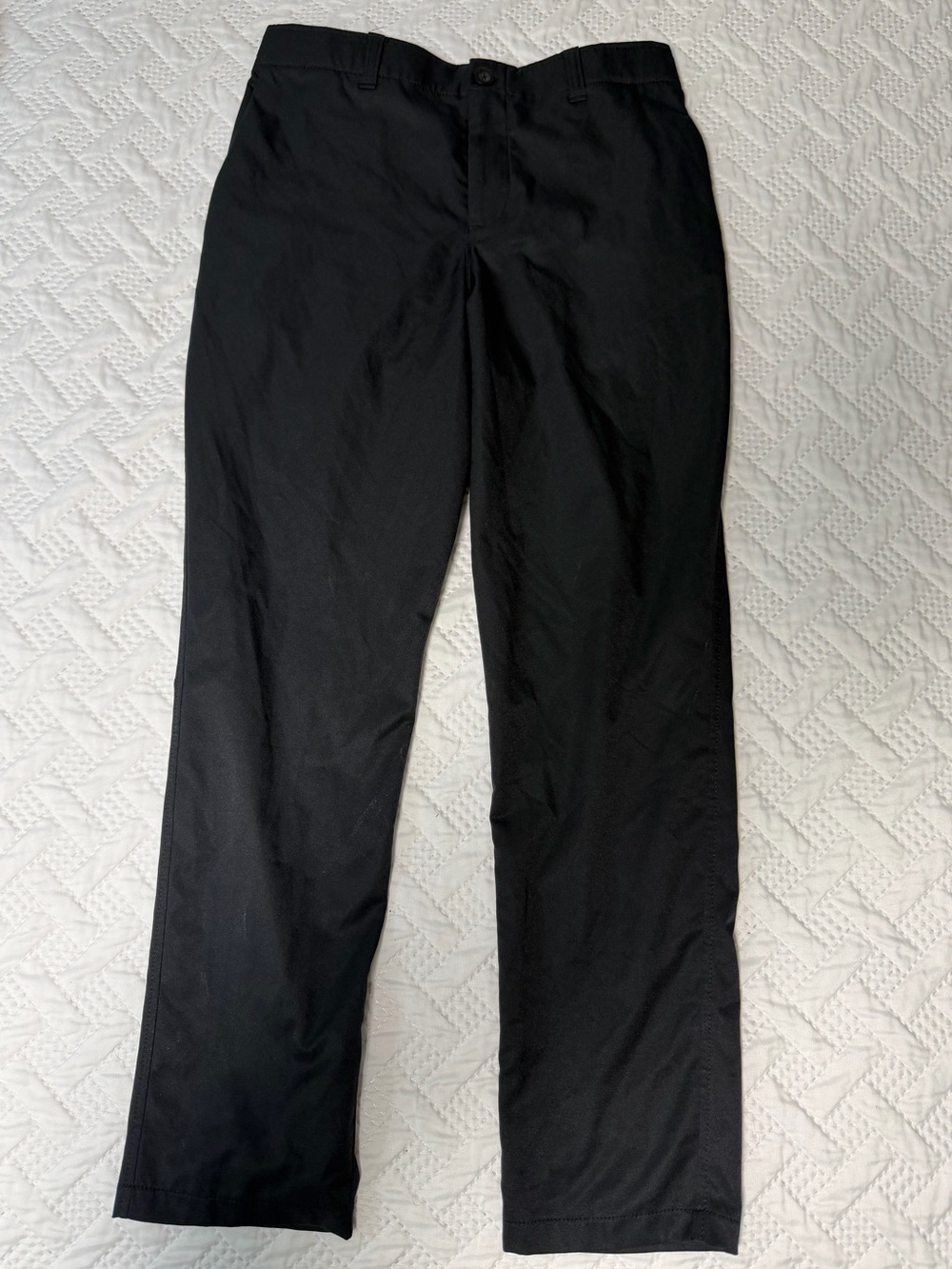 Under Armour Black Golf Dress Pants Youth Boy Teen Size 16